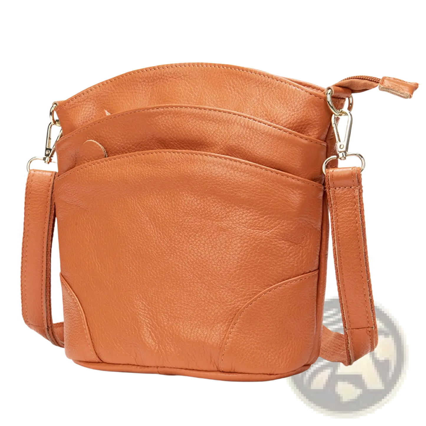 Leather Crossbody Bag Retro Cowhide Shoulder Purse