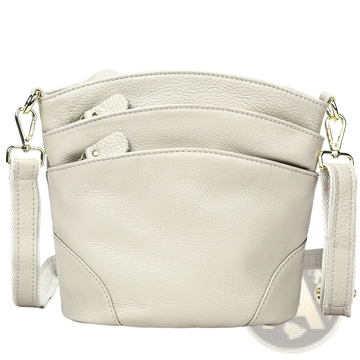 Leather Crossbody Bag Retro Cowhide Shoulder Purse