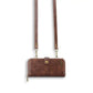 Samsung Galaxy Note Leather Zipper Wallet Case with Strap