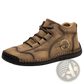 Leather High Top Sneakers Vintage Hand Stitched Shoes