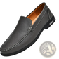 Leather Loafers Breathable Hollow Business Shoes