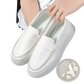 Leather Loafers with White Rubber Soles