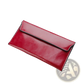 Leather Long Wallet Slim Minimalist Cowhide Clutch