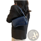 Leather Messenger Bag Minimalist Crossbody Organ Bag
