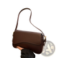 Leather Messenger Bag Minimalist Crossbody Organ Bag