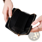 Leather Mini Organ Wallet with Button Closure