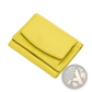 Leather Mini Wallet Compact Cowhide Bifold Card Holder