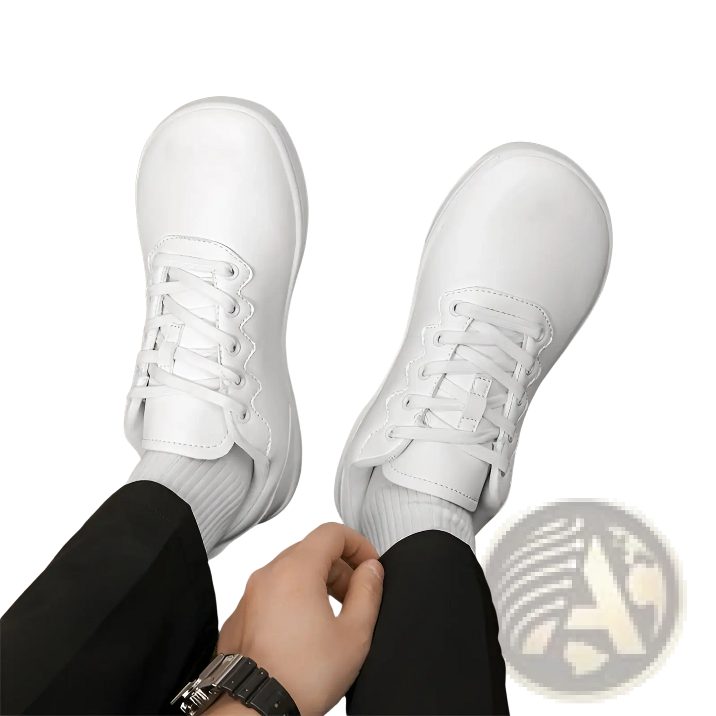 Leather Outdoor Sneakers Minimalist Casual Shoes