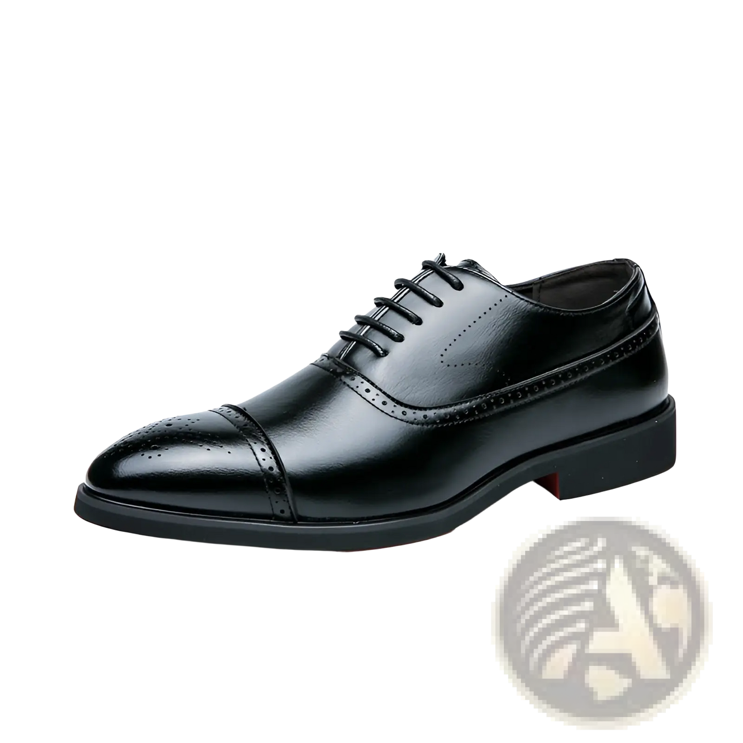 Leather Oxford Shoes Men's Business Casual Brogue