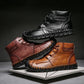 Arbaglobal Men's Handcrafted Leather Casual Ankle Boots