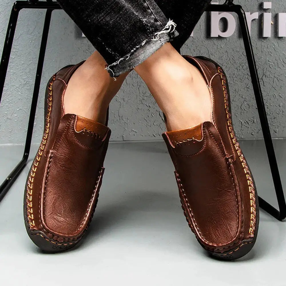 Men's Premium Soft Sole Leather Business Loafers