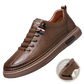 Leather Sports Sneakers Cushioned Fashion Shoes