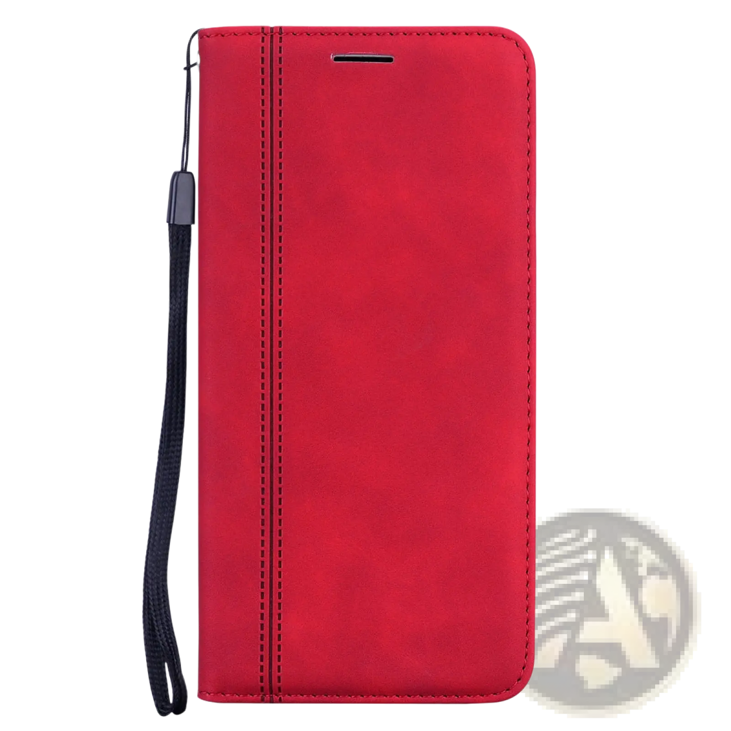 Leather Wallet Phone Case with Magnetic Card Slot