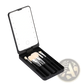 Led Makeup Mirror with Folding Brush Set Case