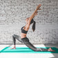 BalanceFrom Fitness GoCloud 1" Extra Thick Exercise Mat w/Carrying Strap, Green