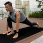 BalanceFrom 4' x 8' x 2" All Purpose Folding Fitness Gymnastics Gym Mat, Black