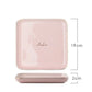 Luxury Pink and Gold Script Ceramic Couple Dinnerware Set