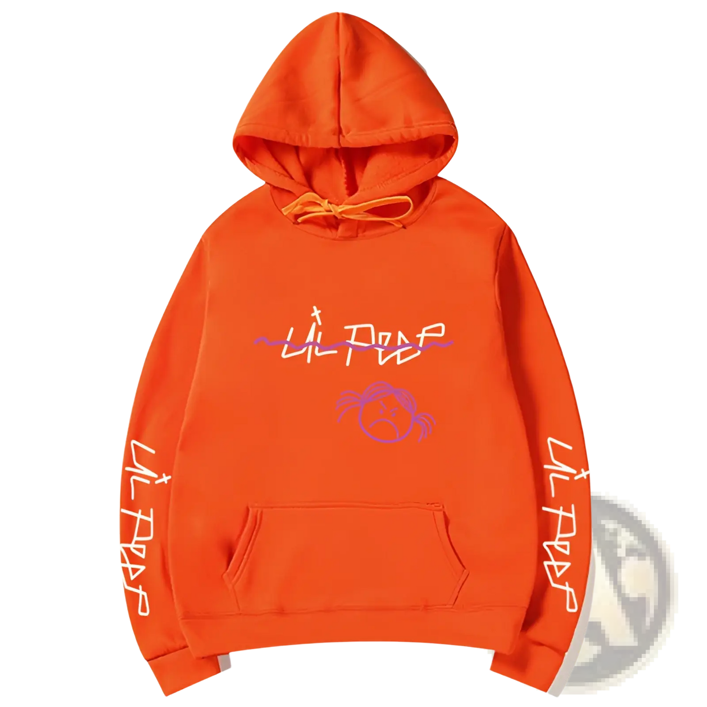 Lil Peep Graphic Print Pullover Hooded Sweatshirt