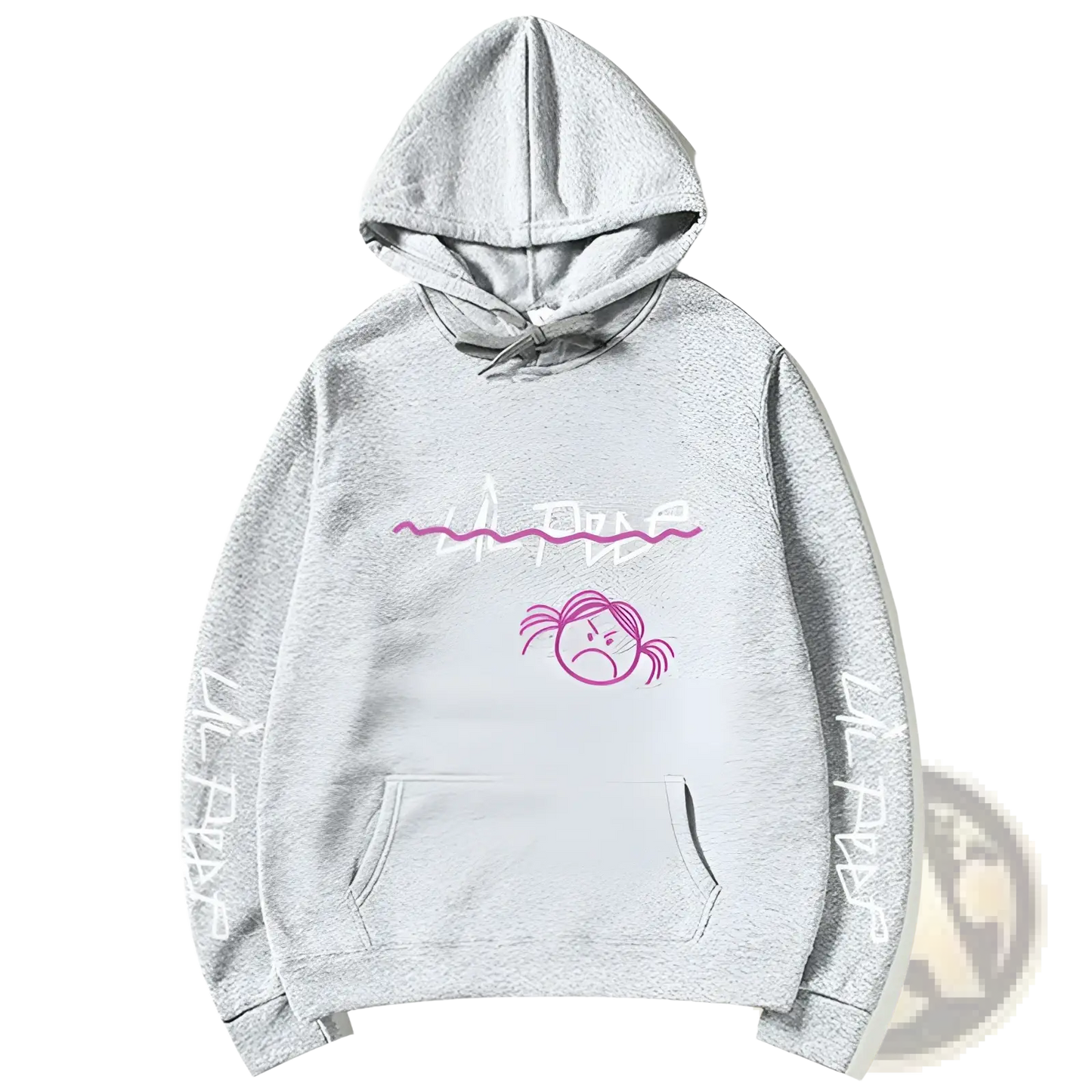 Lil Peep Graphic Print Pullover Hooded Sweatshirt