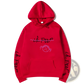 Lil Peep Graphic Print Pullover Hooded Sweatshirt