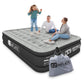 EZ INFLATE Double High Luxury Air Mattress with Built in Pump