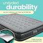 EZ INFLATE Double High Luxury Air Mattress with Built in Pump