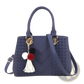 Luxury Women Handbags Woven Pu Leather Crossbody Bag