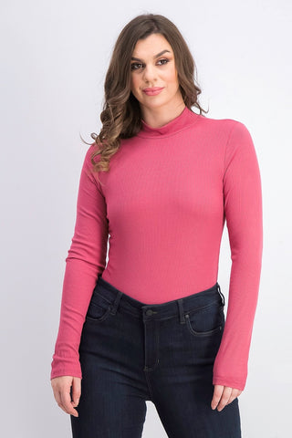 Sef Esteem Juniors' Mock-Neck Bodysuit arge