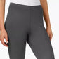 Maison Jules Women's Basic Mid-Rise Leggings Black Size X-Small