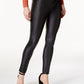 Bar III Women's Coated Skinny Pants Black Size X-Small