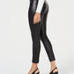 Bar III Women's Coated Skinny Pants Black Size X-Small
