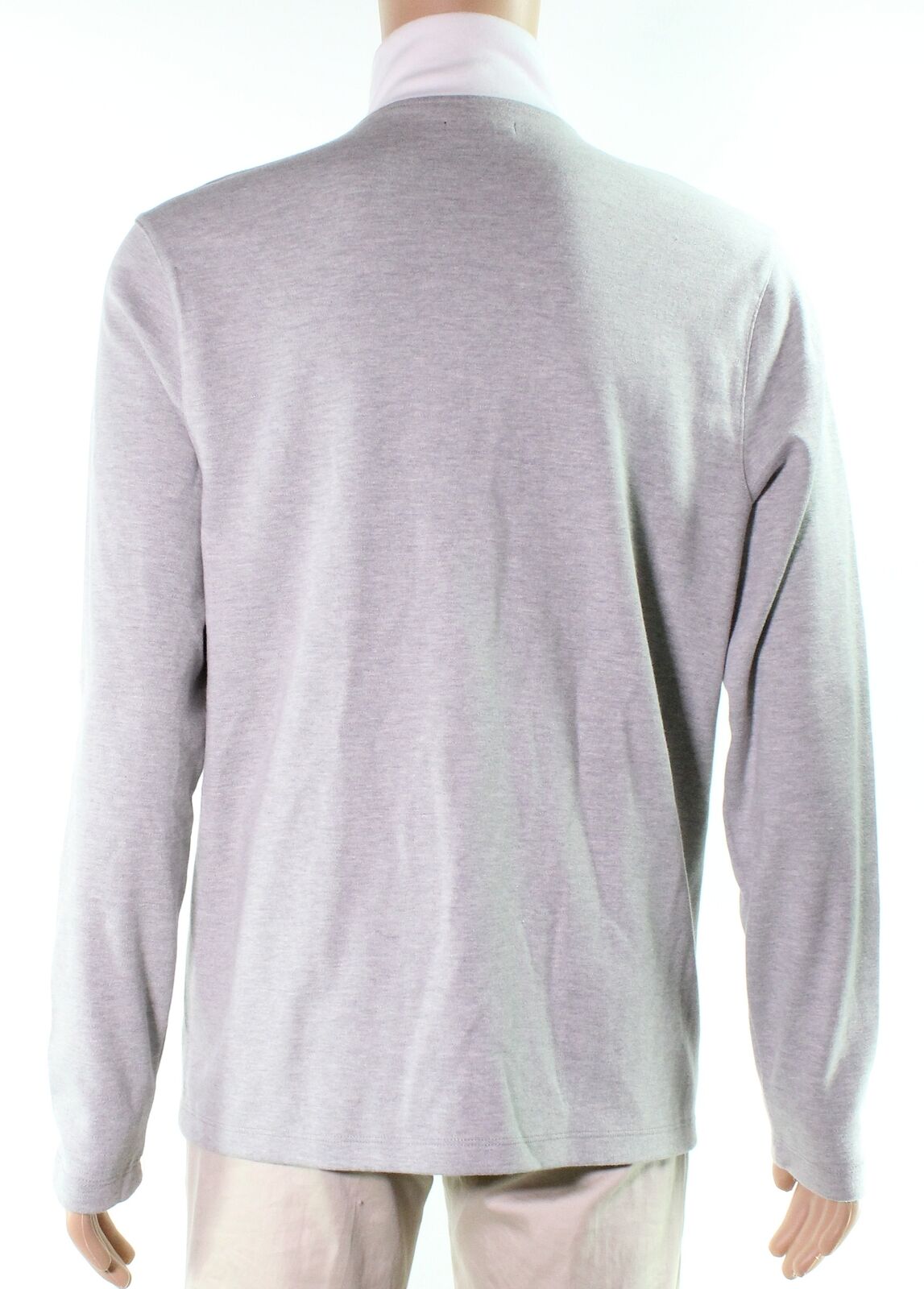 Alfani Men's Colorblocked Full-Zip Jacket Gray Size Medium