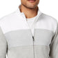 Alfani Men's Colorblocked Full-Zip Jacket Gray Size Medium