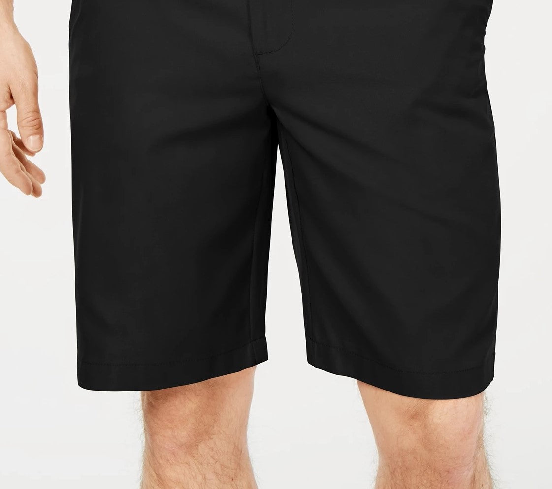 Attack Life By Greg Norman Men's Core 10" Classic-Fit Shorts Black Size 32