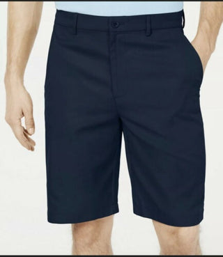 Attack Life By Greg Norman Men's Core 10" Classic-Fit Shorts Dark Blue Size 44