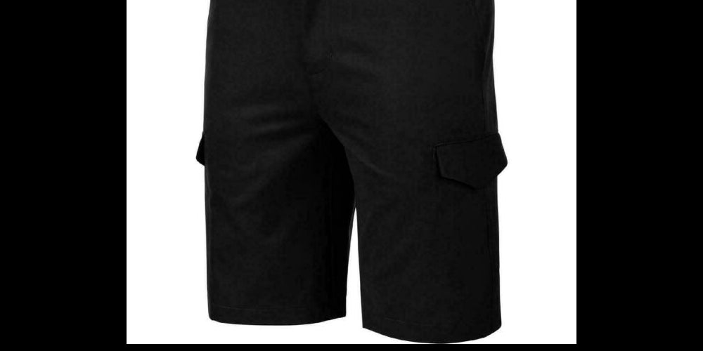 Attack Life Men's 10" Cargo Shorts Black Size 34
