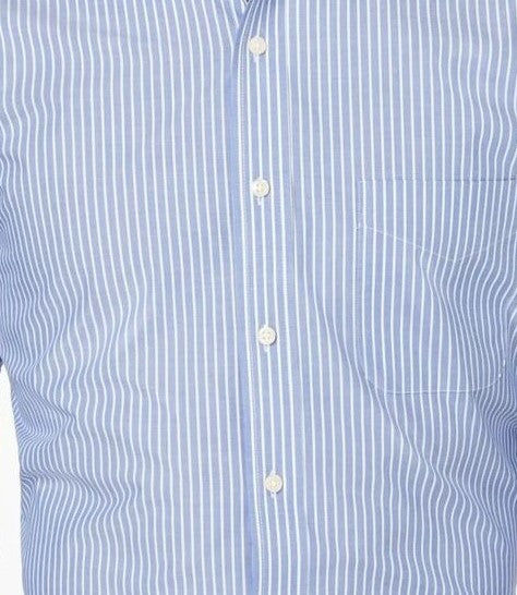 Club Room Men's Classic/Regular Fit Stripe Dress Shirt Navy Size 16-34-35