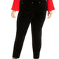 INC International Concepts Women's Plus Velvet Skinny Pants 18W