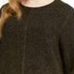 Alfani Women's Plus Size Metallic Ribbed-Knit Tunic Sweater Black Size 3X