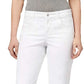 Style & Co Women's Petite Curvy-Fit Capri Jeans White Size 12