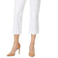 Style & Co Women's Petite Curvy-Fit Capri Jeans White Size 12
