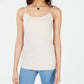 Maison Jules Women's Adjustable Camisole  Black Size Extra Small