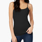 Maison Jules Women's Adjustable Camisole Black Size XX-Large