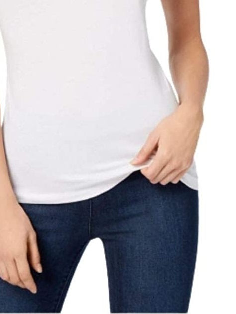 Maison Jules Women's Adjustable Camisole White Size Extra Large