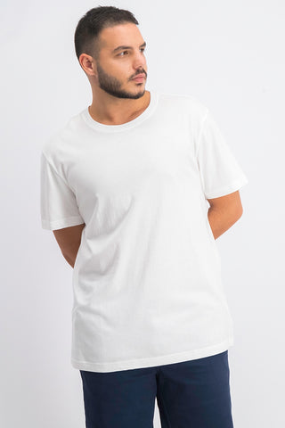 Club Room Men's T-Shirt Bright Large Performance Crew Tee White Size Large