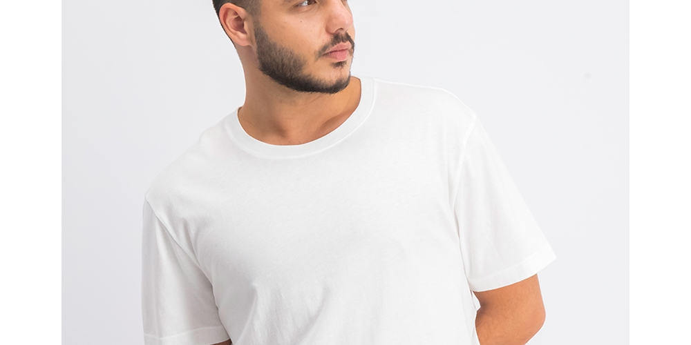 Club Room Men's T-Shirt Bright Large Performance Crew Tee White Size Large