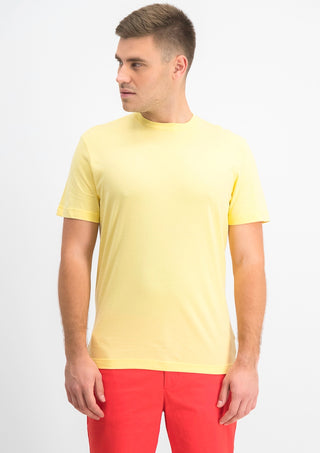 Club Room Men's Performance Crew Neck T-Shirt Gold Size 3 Extra  Large