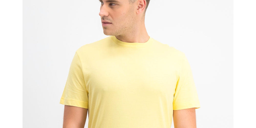 Club Room Men's Performance Crew Neck T-Shirt Gold Size 3 Extra  Large