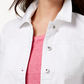 Style & Co Women's Ruffled Denim Jacket Natural Size Small