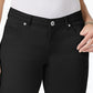 Style & Co Women's Cuffed Denim Skimmer Shorts Black Size 6